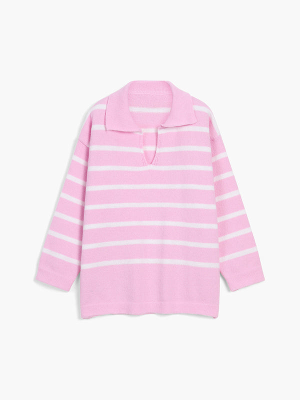Strawberry Stripe Sweater