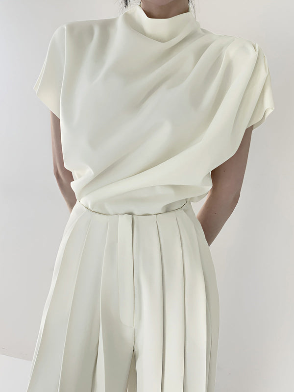 Minimalizm Kısa Kollu Üst 