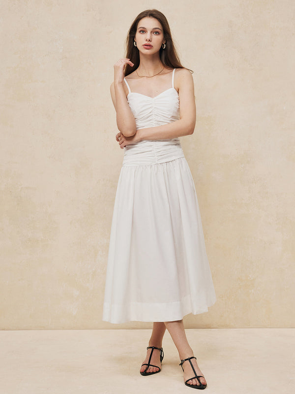 Serendipity Rüstik Askılı Uzun Elbise 