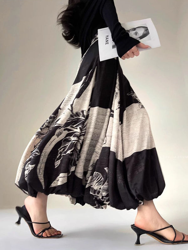 Bud Waist Yan Fermuarlı Midi Etek 