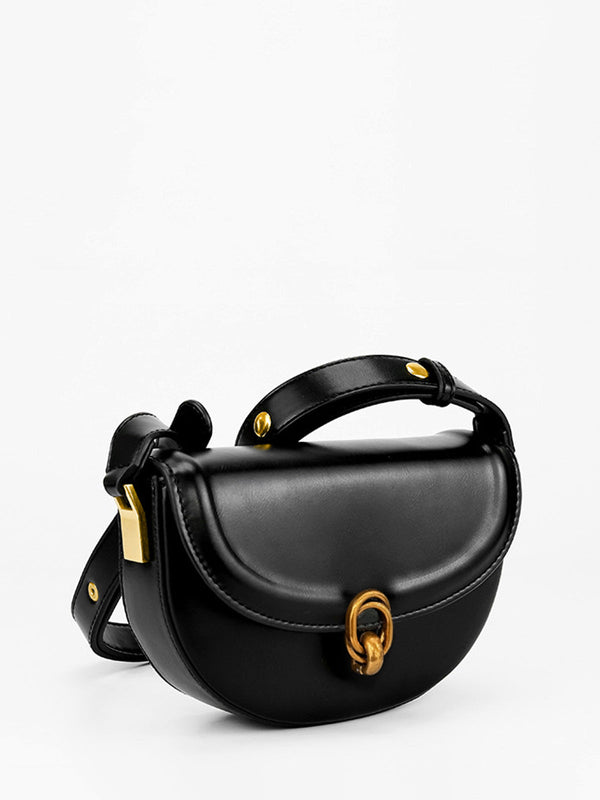 Kapaklı Mıknatıslı Omuz Çantası 