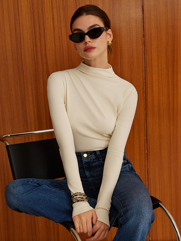 Düz Sıcak Jersey Üst 