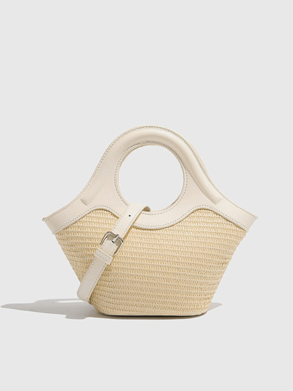 Ivory Strand Circle Bag