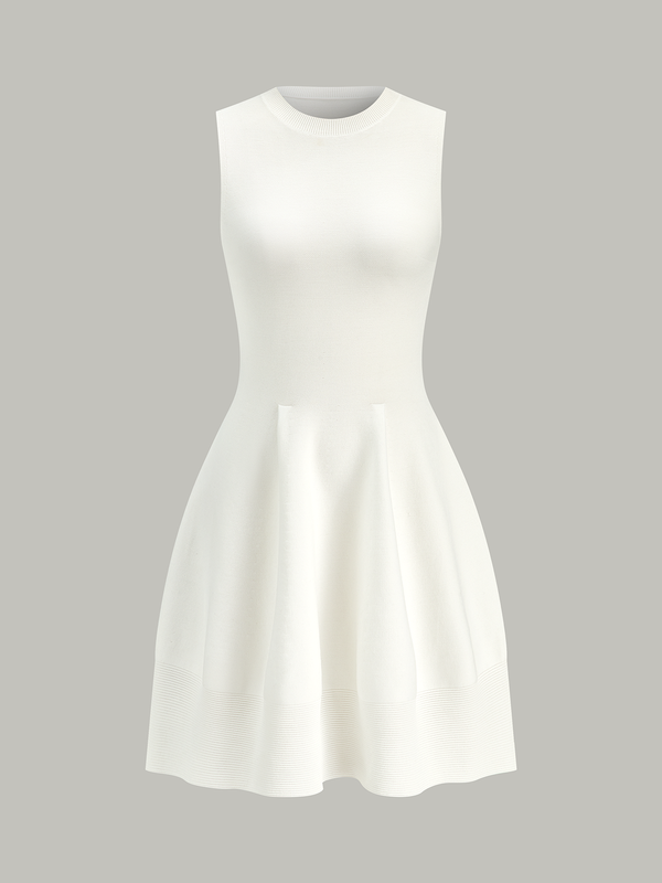 Kolsuz Örgü Kloş Elbise