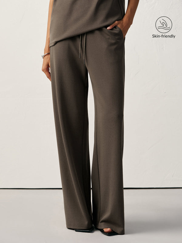 Orta Bel Bağcıklı Eşofman Altı 