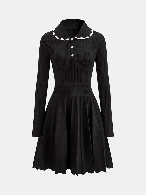 Kaburgalı Polo Elbise 